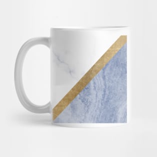 Marble luxe - periwinkle blue Mug